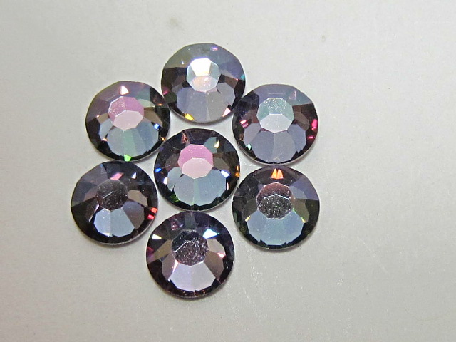 72 pcs. 20ss PALE LILAC IRIS MIST (maxima) FLATBACK PRECIOSA Rhinestones